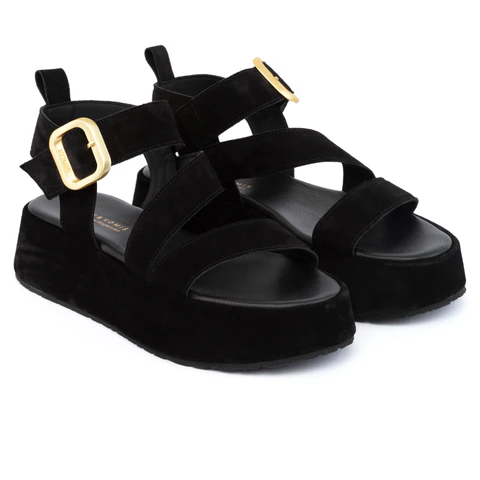 Γυναικείες πλατφόρμες Komis & Komis C304 Black 2 Γυναικείες πλατφόρμες Komis & Komis C304 Black - Image 2