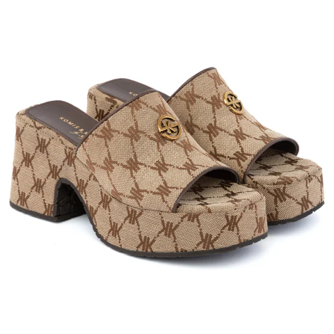 Γυναικεία mules Komis & Komis C801 Brown 2 Γυναικεία mules Komis & Komis C801 Brown - Image 2