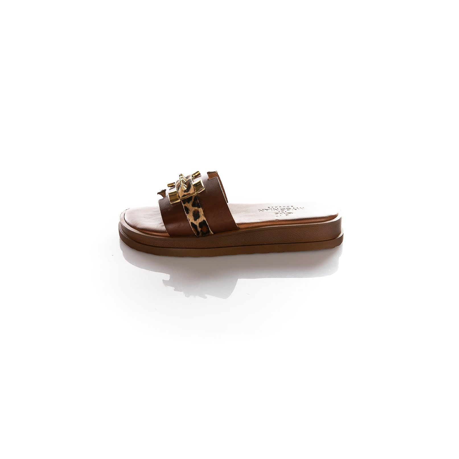 Γυναικεία σανδάλια Myconian 26215 Brown 1 Γυναικεία σανδάλια Myconian 26215 Brown