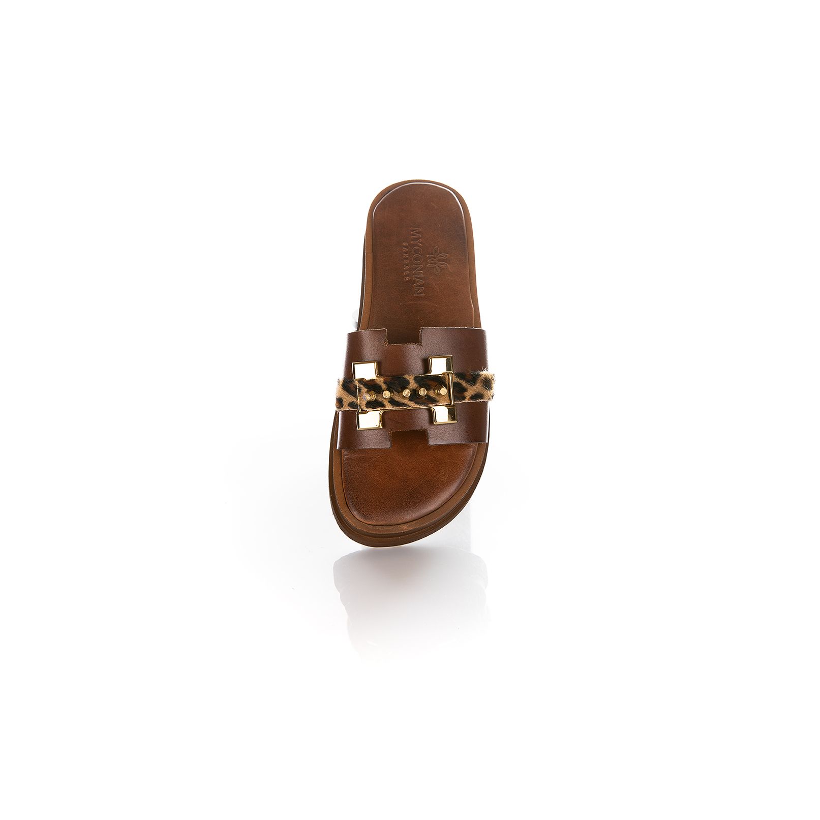 Γυναικεία σανδάλια Myconian 26215 Brown 2 Γυναικεία σανδάλια Myconian 26215 Brown - Image 2