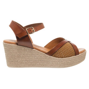 Γυναικείες πλατφόρμες EVA FRUTOS 5509 Cuero