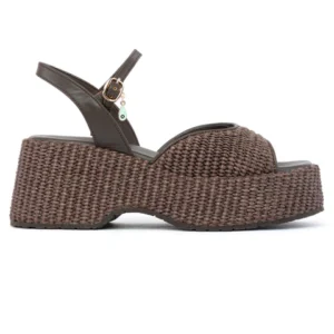 Γυναικείες πλατφόρμες Komis & Komis C202 Καφέ