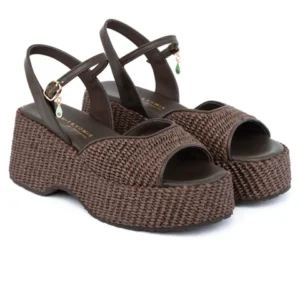 Γυναικείες πλατφόρμες Komis & Komis C202 Καφέ