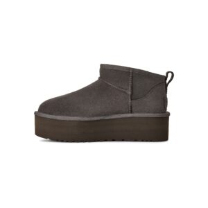Γυναικεία μποτάκια UGG Classic Ultra mini platform 1135092-Charcoal