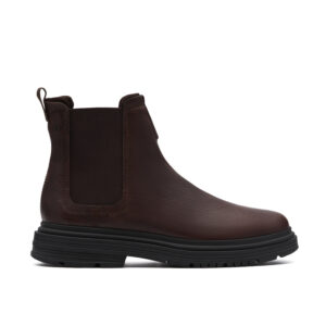 Ανδρικά μποτάκια CLARKS Badbury Ease Dk Brown