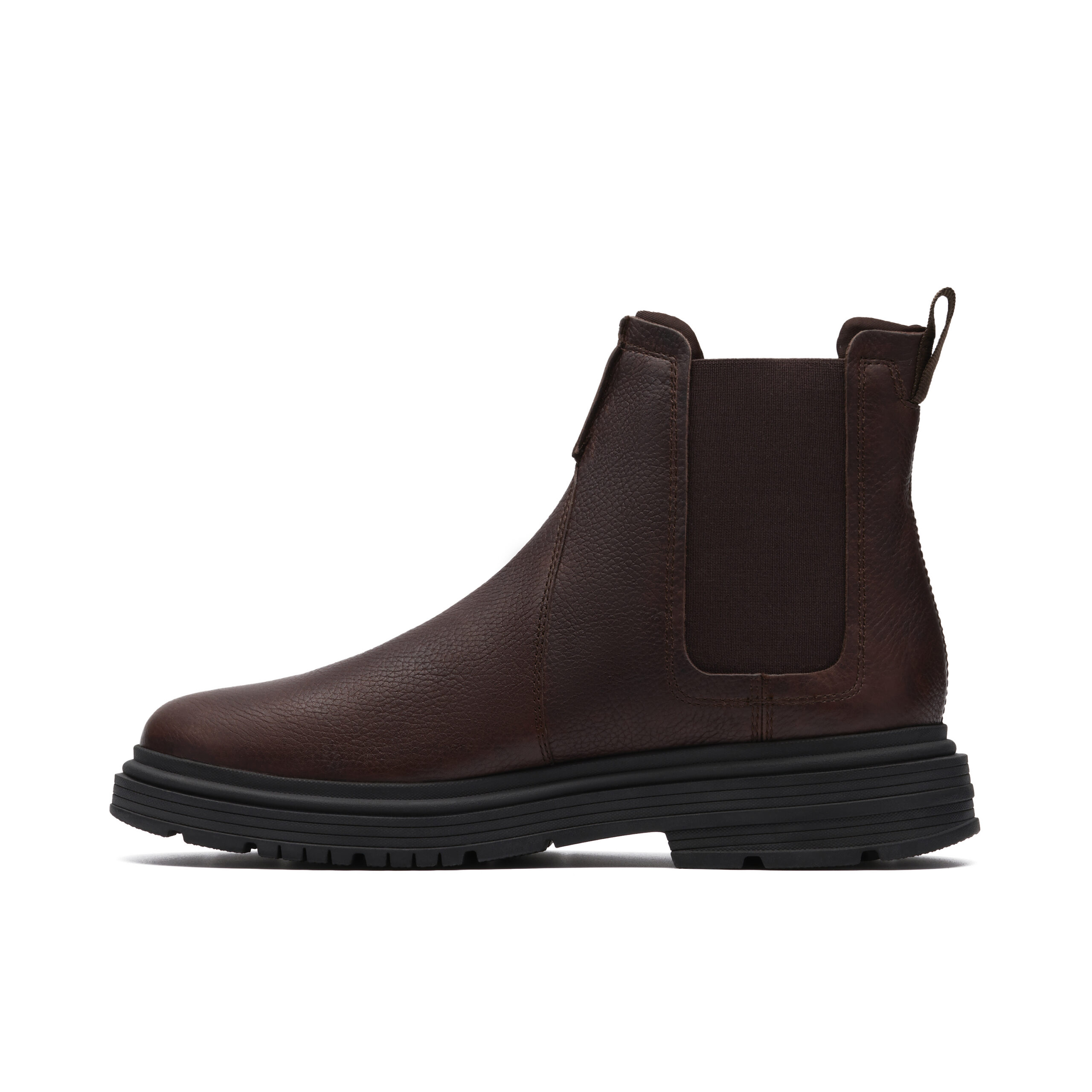Ανδρικά μποτάκια CLARKS Badbury Ease Dk Brown 2 Ανδρικά μποτάκια CLARKS Badbury Ease Dk Brown - Image 2