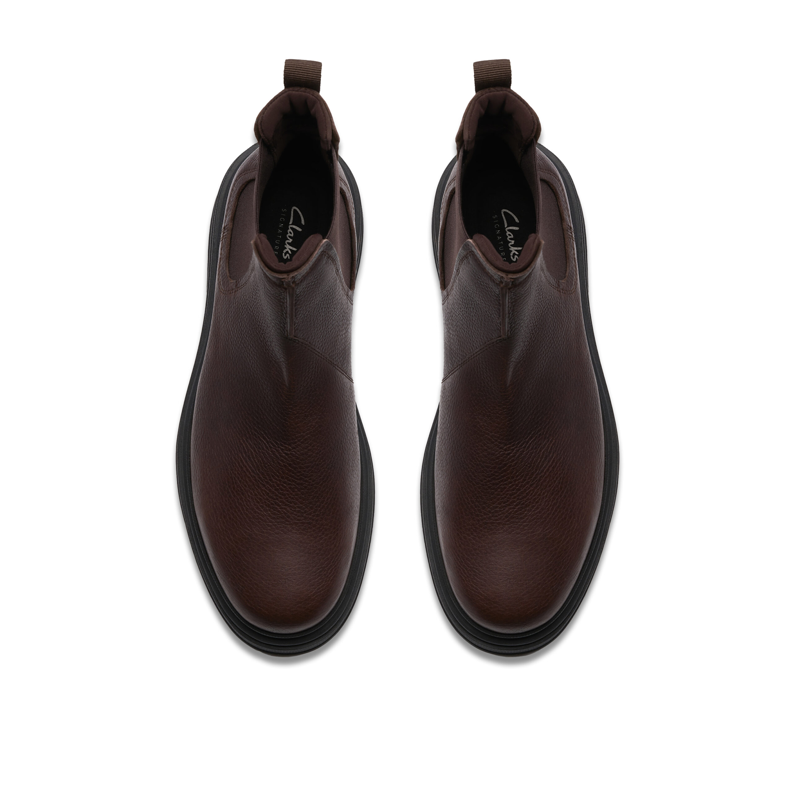 Ανδρικά μποτάκια CLARKS Badbury Ease Dk Brown 6 Ανδρικά μποτάκια CLARKS Badbury Ease Dk Brown - Image 6