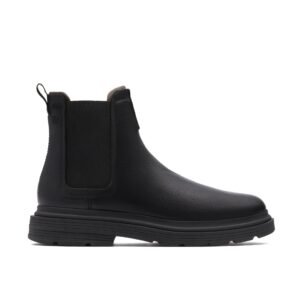 Ανδρικά μποτάκια CLARKS Badbury Easy Black