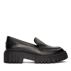 Γυναικεία μοκασίνια CLARKS Page Loafer Black