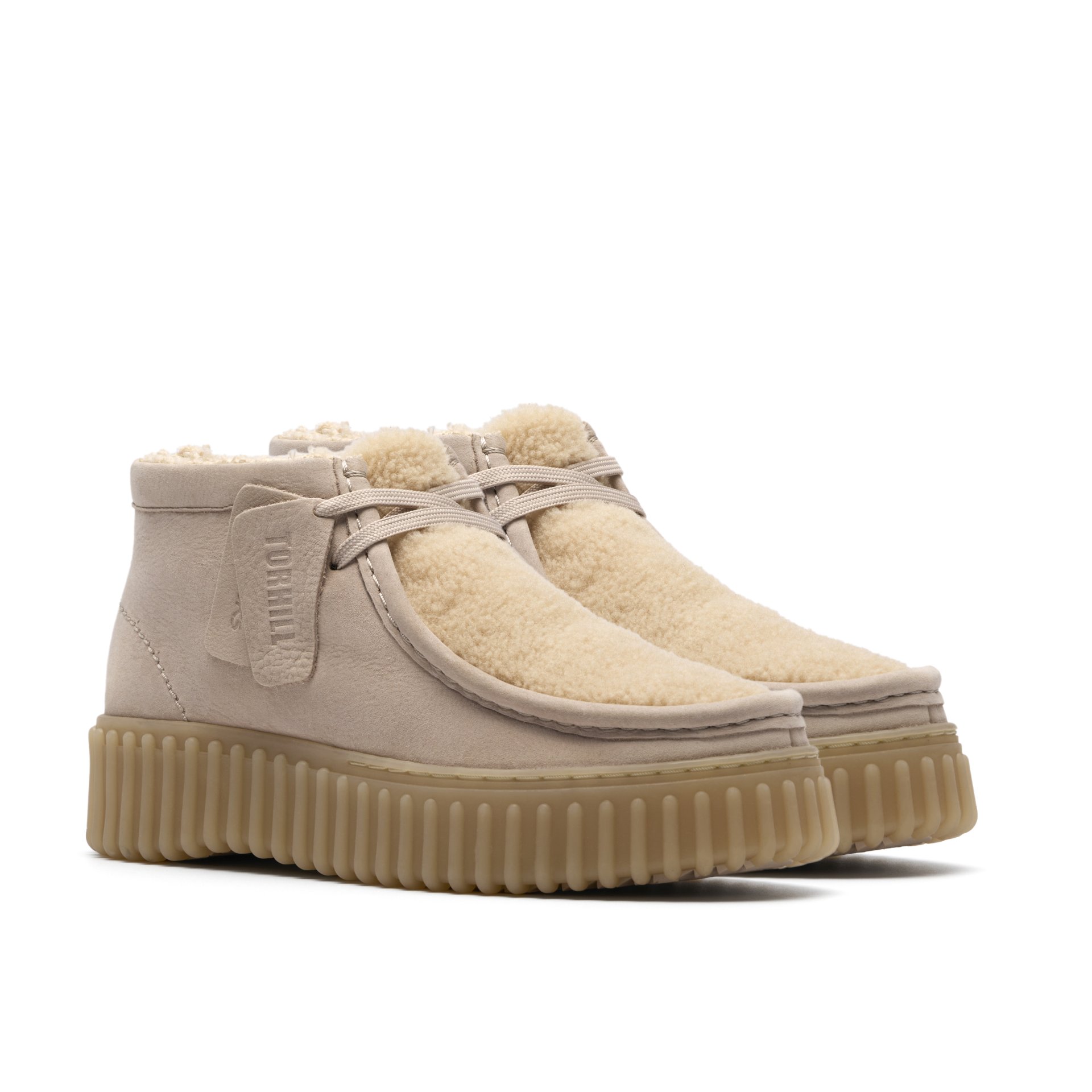 Γυναικεία μποτάκια Clarks Torhill Moss sand warmlined 4 Γυναικεία μποτάκια Clarks Torhill Moss sand warmlined - Image 4
