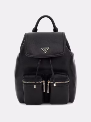 Γυναικεία τσάντα Backpack GUESS Manhattan II Fllap HWBG711831 Black
