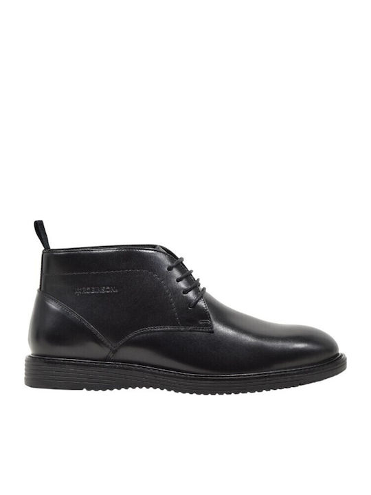 Ανδρικά μποτάκια Robinson 78422 Black 1 Ανδρικά μποτάκια Robinson 78422 Black