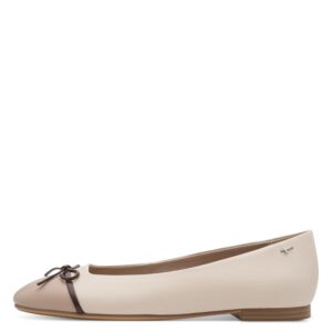 Γυναικείες μπαλαρίνες Tamaris 1-22137-46-430 Ivory comb