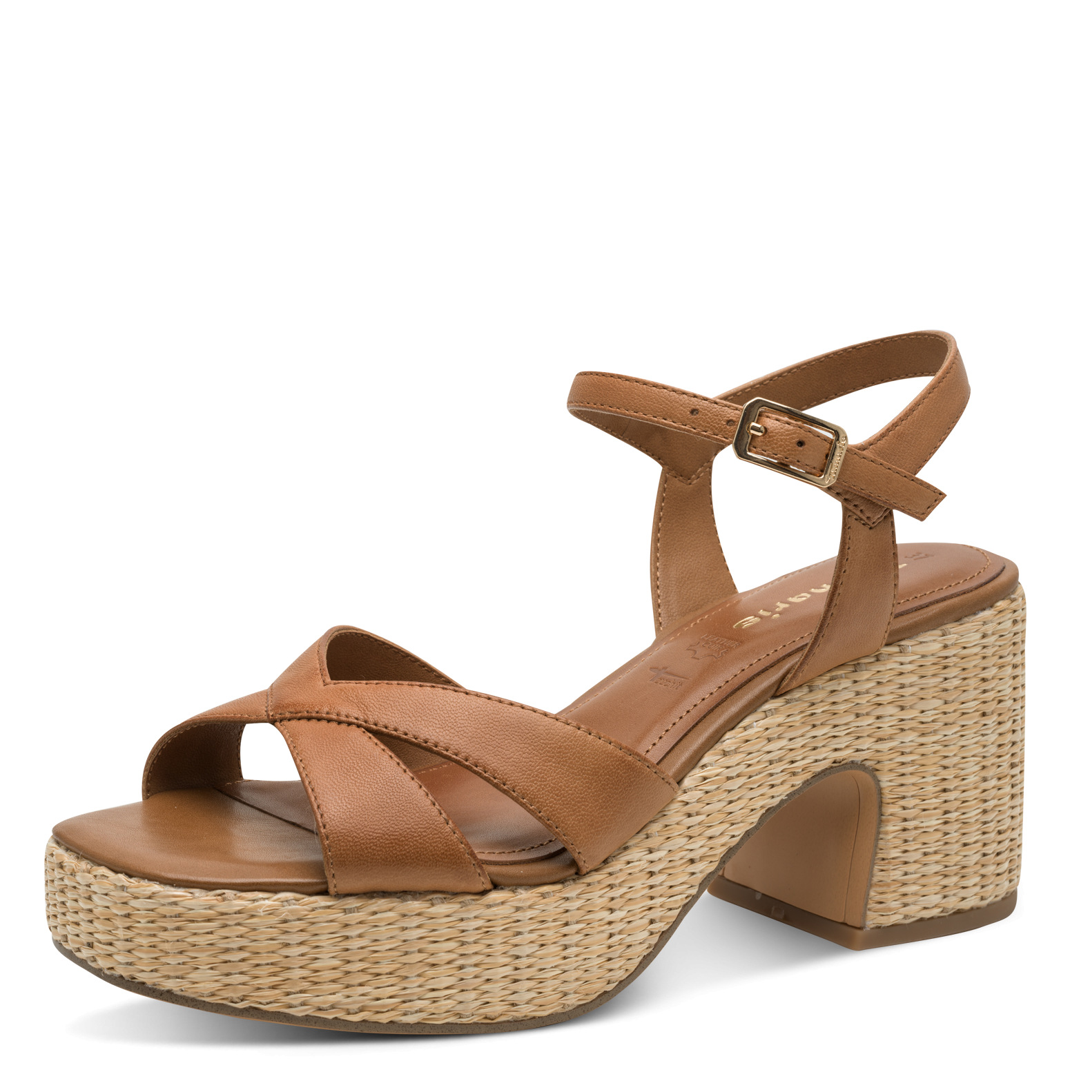 Γυναικεία πέδιλα Tamaris 1-28313-44-305 Cognac 2 Γυναικεία πέδιλα Tamaris 1-28313-44-305 Cognac - Image 2