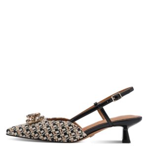 Γυναικείες γόβες Tamaris 1-29512-46-098 Black comb.