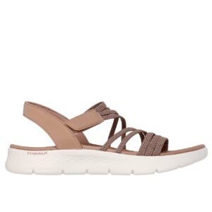Γυναικεία σανδάλια SKECHERS Go Walk Flex sandal 141473_TAN
