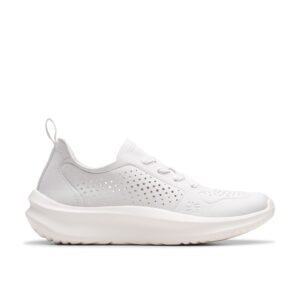 Γυναικεία sneakers Clarks Solevana Tie Off white