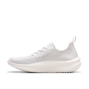 Γυναικεία sneakers Clarks Solevana Tie Off white