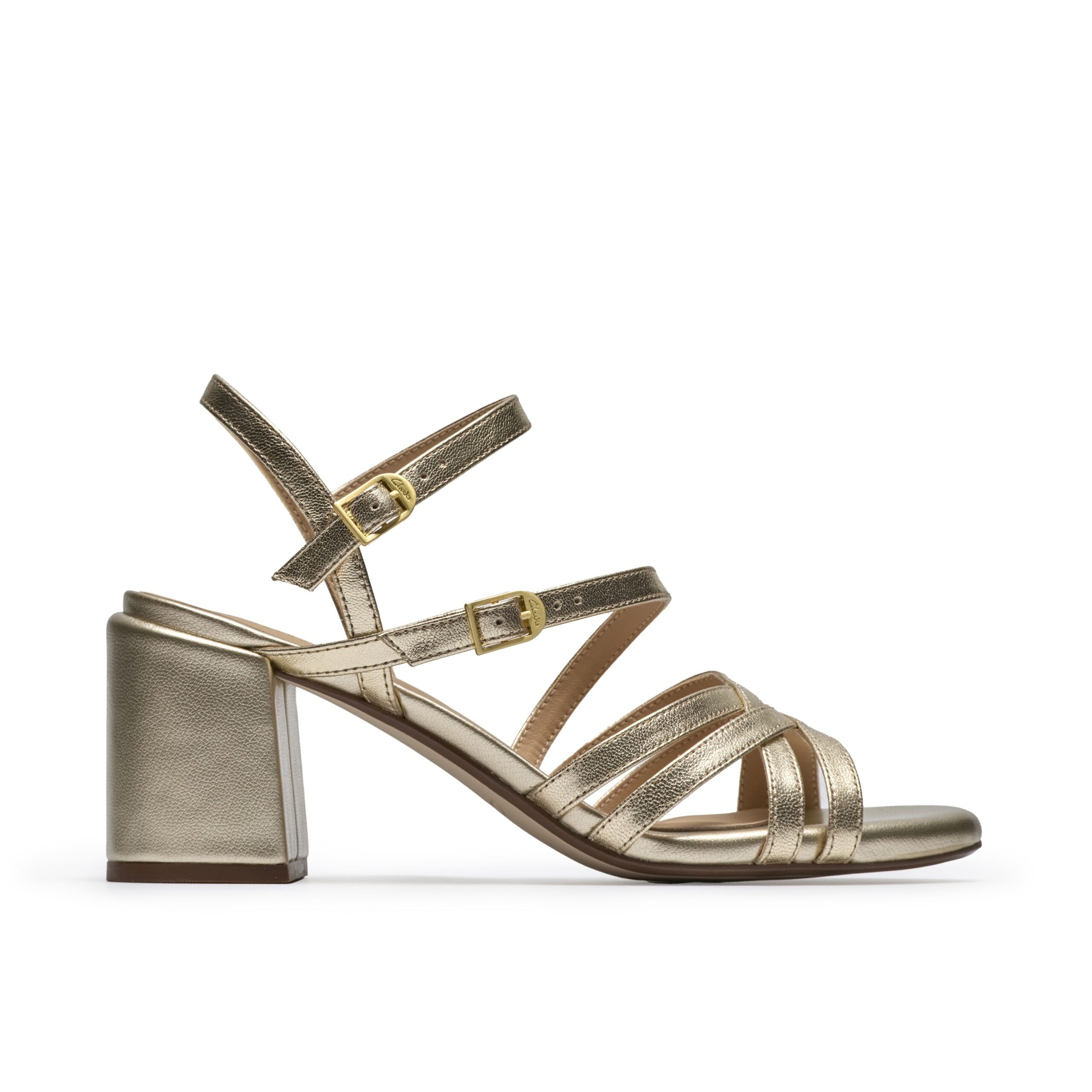 Γυναικεία πέδιλα Clarks Ezoria Strap Gold 1 Γυναικεία πέδιλα Clarks Ezoria Strap Gold