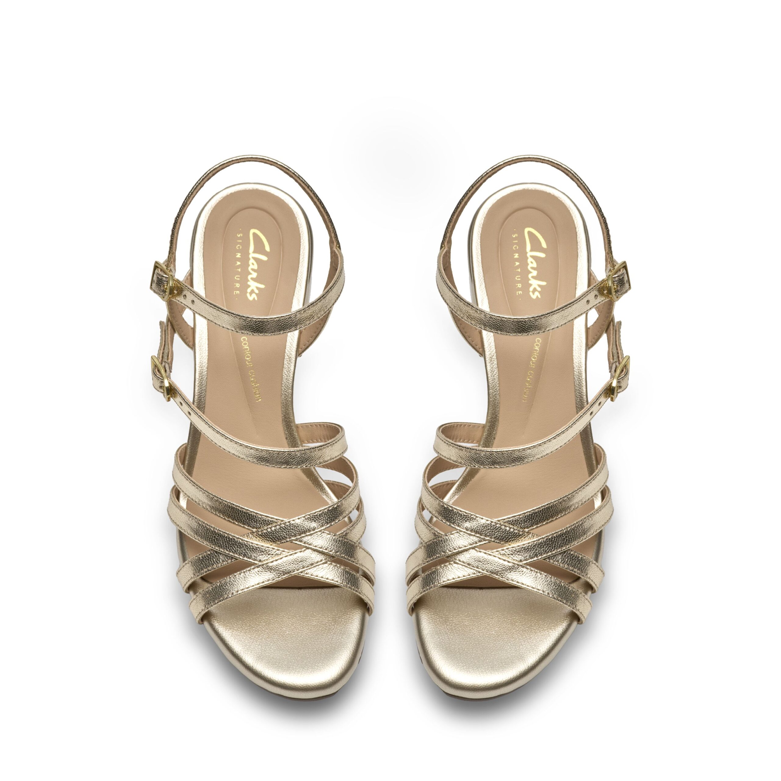 Γυναικεία πέδιλα Clarks Ezoria Strap Gold 6 Γυναικεία πέδιλα Clarks Ezoria Strap Gold - Image 6