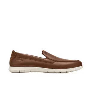 Ανδρικά loafer Clarks Flexway Step Tan