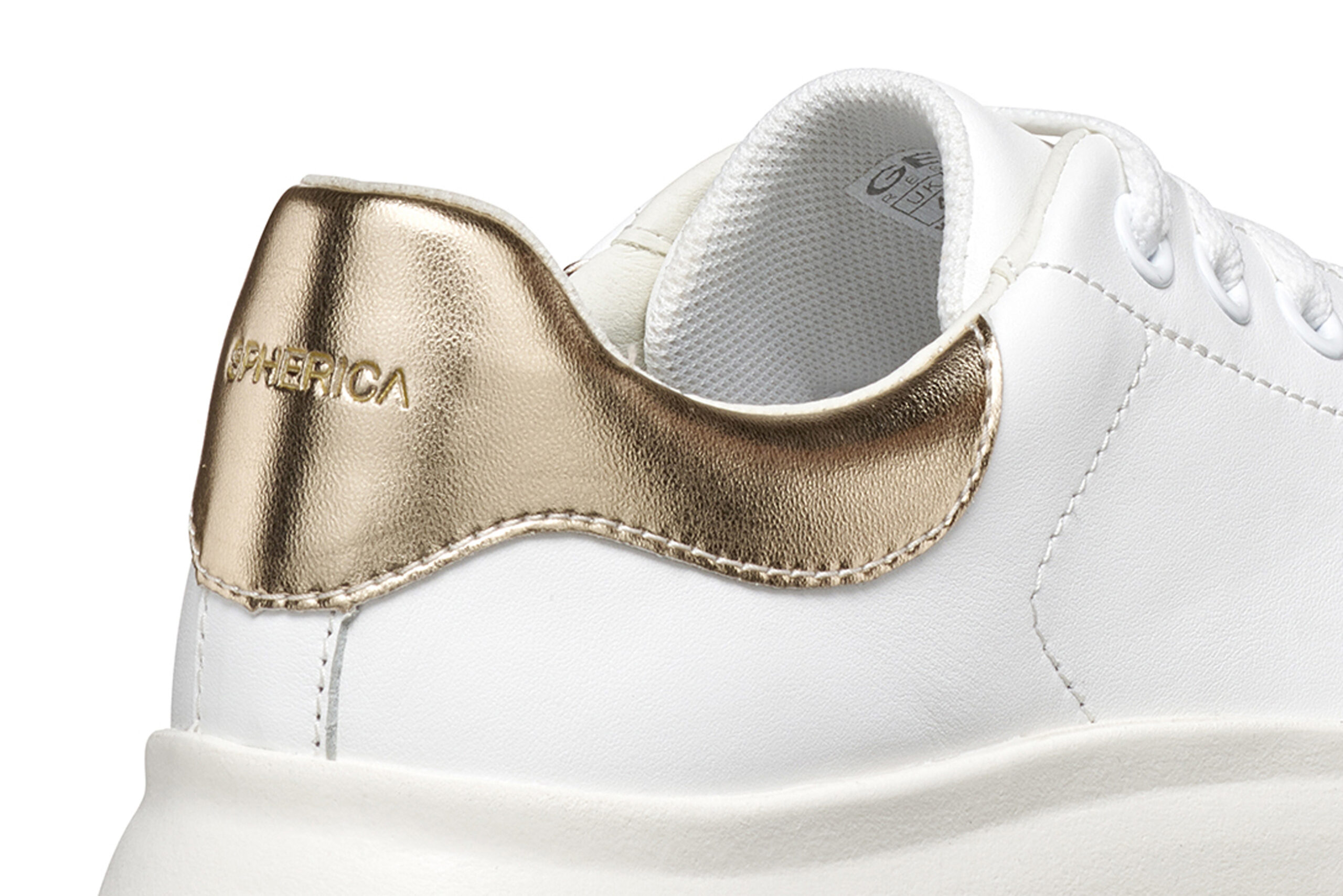 Γυναικεία sneakers GEOX Spherica Ec4 1 D45TCD 085BN C1327 White/lt.gold 11 Γυναικεία sneakers GEOX Spherica Ec4 1 D45TCD 085BN C1327 White/lt.gold - Image 11