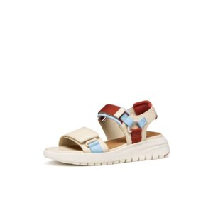 Γυναικεία σανδάλια GEOX D Flextride S D65BSC 05415 C1S0B Papyrus/crystal