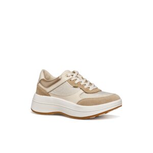 Γυναικεία sneakers GEOX Spherica Ecub-3 D65WTD 09BAS C1S5K Papyrus/cream