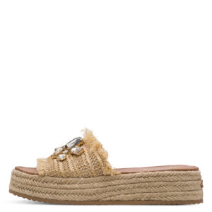 Γυναικεία mule Tamaris 1-27214-46-400 Beige