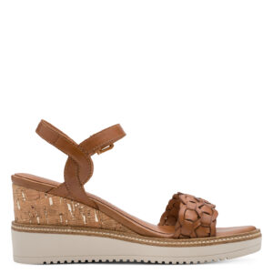 Γυναικείες πλατφόρμες Tamaris 1-28334-46-305 Cognac