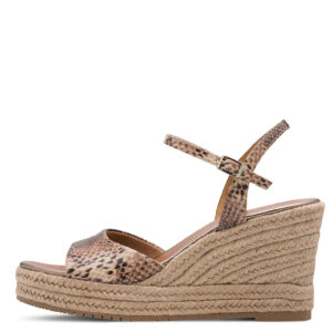 Γυναικείες πλατφόρμες Tamaris 1-28336-46-386 Brown snake