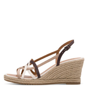 Γυναικείες πλατφόρμες  Tamaris 1-28364-46-344 Taupe comb