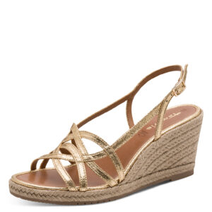 Γυναικείες πλατφόρμες  Tamaris 1-28364-46-940 Gold