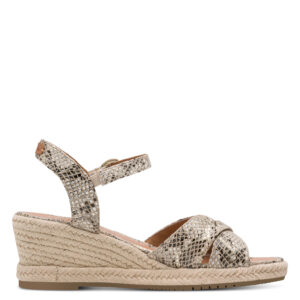 Γυναικείες πλατφόρμες Tamaris 1-28367-42-483 Beige snake