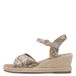Γυναικείες πλατφόρμες Tamaris 1-28367-42-483 Beige snake