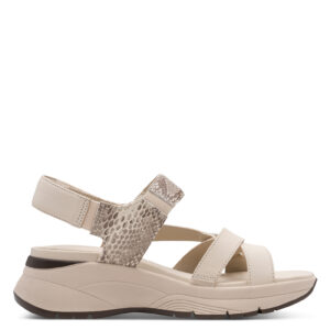 Γυναικεία σανδάλια Tamaris Comfort 8-88737-46-414 Ivory comb