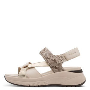 Γυναικεία σανδάλια Tamaris Comfort 8-88737-46-414 Ivory comb