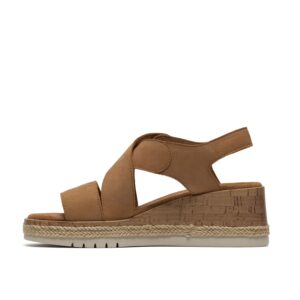 Γυναικείες πλατφόρμες Clarks Kidiki Sun Tan nubuck
