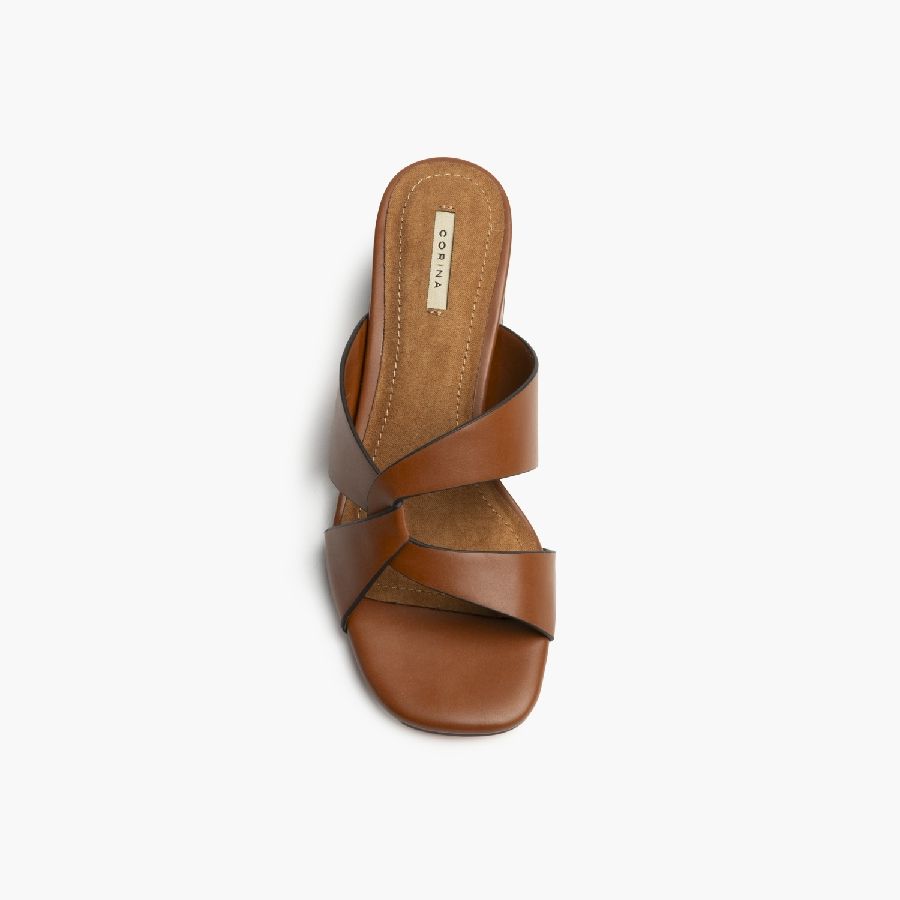 Γυναικεία mules Corina M6306 Cuero 4 Γυναικεία mules Corina M6306 Cuero - Image 4