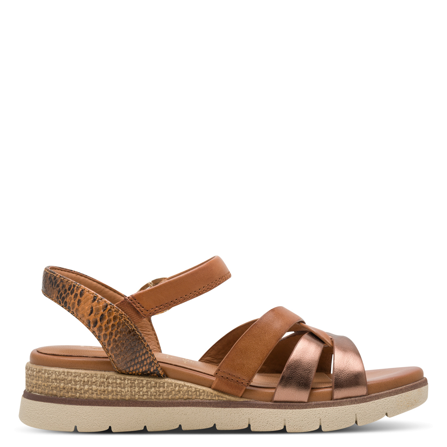 Γυναικεία σανδάλια Tamaris Comfort 8-88739-46-396 Cognac 2 Γυναικεία σανδάλια Tamaris Comfort 8-88739-46-396 Cognac - Image 2