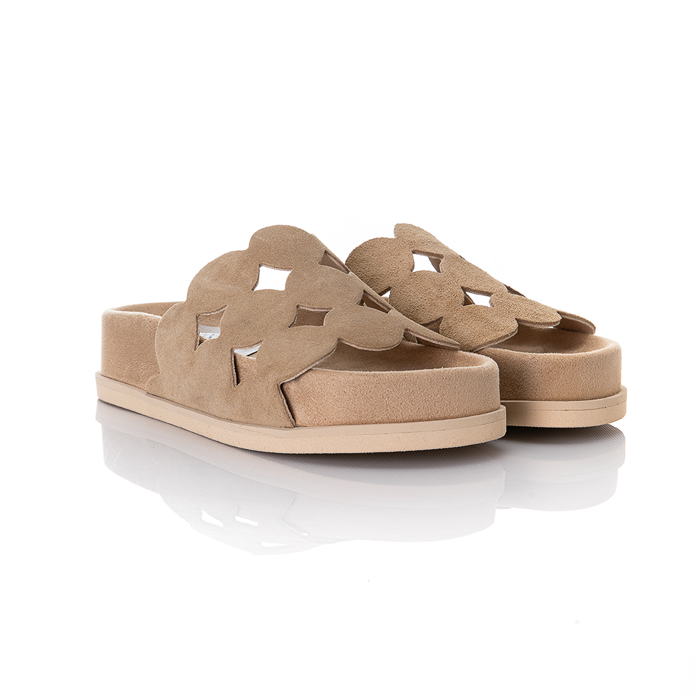 Γυναικεία σανδάλια Sofia Manta SM/2098/Beige 1 Γυναικεία σανδάλια Sofia Manta SM/2098/Beige