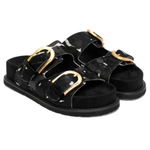 Γυναικεία σανδάλια Komis & Komis E603 Cow black