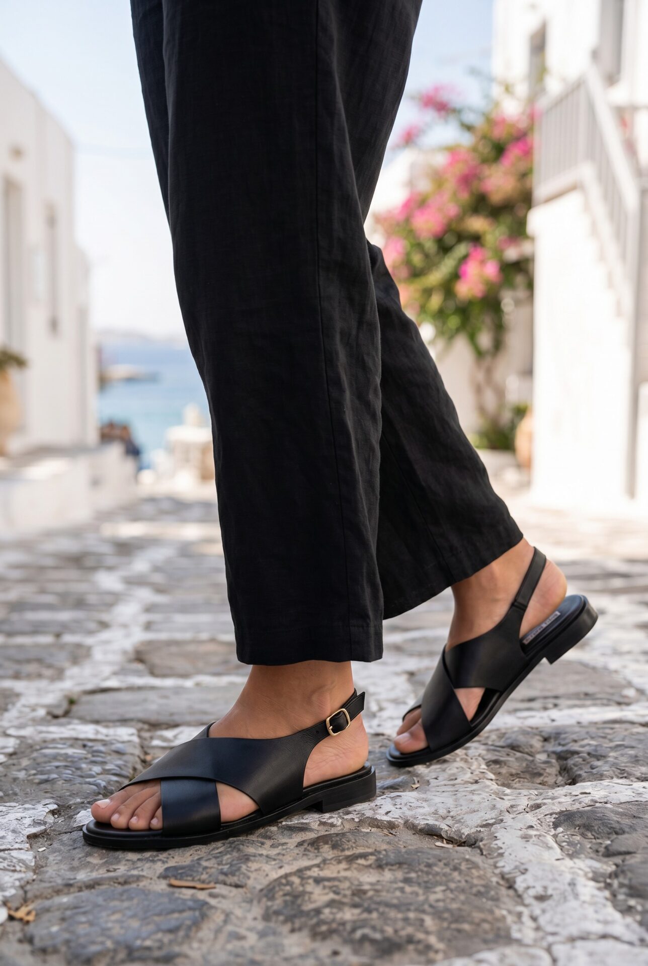 Γυναικεία σανδάλια Sofia Manta SM/255/Black 5 Γυναικεία σανδάλια Sofia Manta SM/255/Black - Image 5
