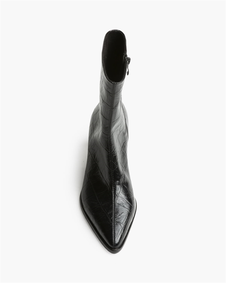 Γυναικεία μποτάκια Corina M6886 Black croco 4 Γυναικεία μποτάκια Corina M6886 Black croco - Image 4