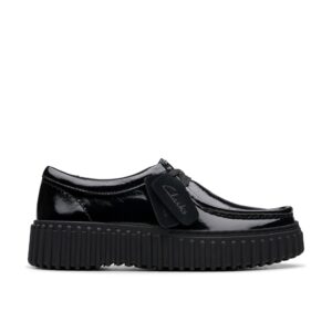 Γυναικεία loafers Clarks Torhill Bee Black patent
