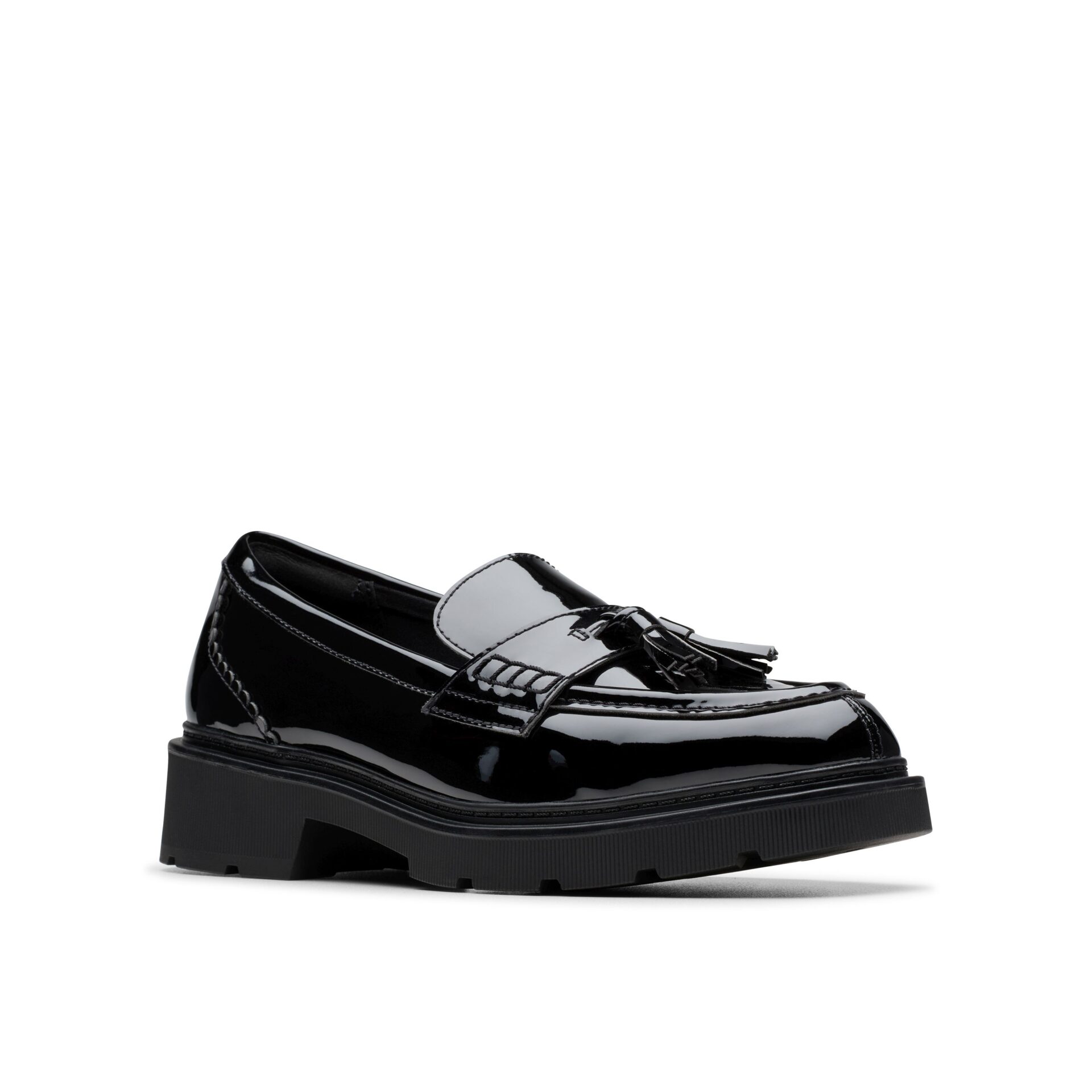 Γυναικεία loafers Clarks Lauryl Tassel Black patent 4 Γυναικεία loafers Clarks Lauryl Tassel Black patent - Image 4