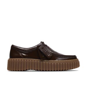 Γυναικεία loafers Clarks Torhill Bee Brown patent