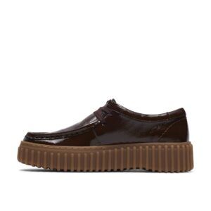 Γυναικεία loafers Clarks Torhill Bee Brown patent