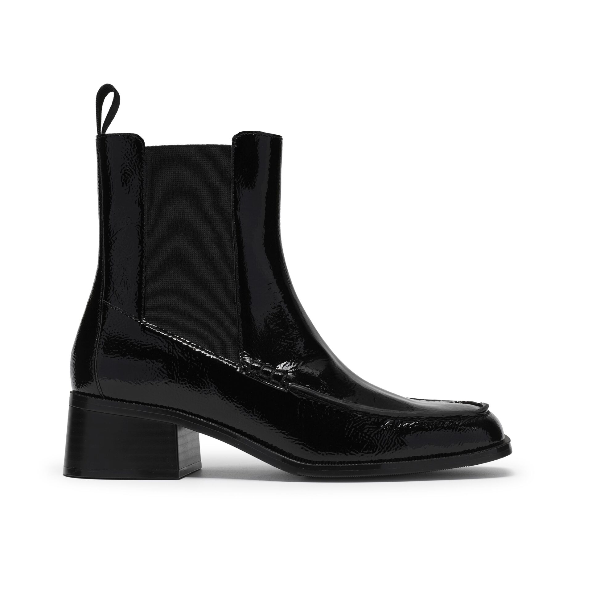 Γυναικεία μποτάκια Clarks Moseley Up Black patent 1 Γυναικεία μποτάκια Clarks Moseley Up Black patent
