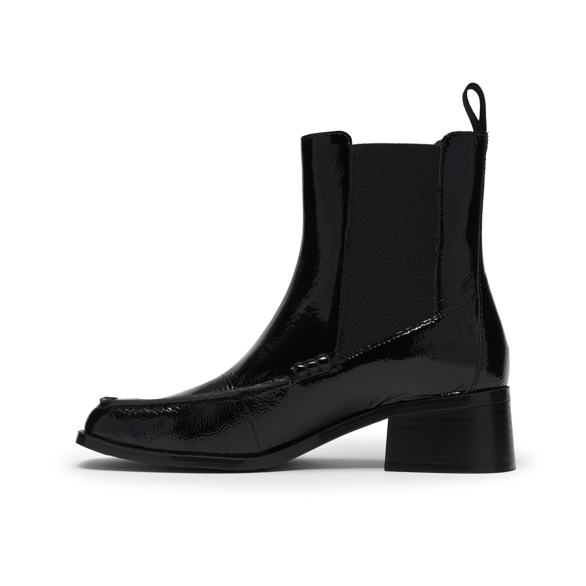 Γυναικεία μποτάκια Clarks Moseley Up Black patent 2 Γυναικεία μποτάκια Clarks Moseley Up Black patent - Image 2